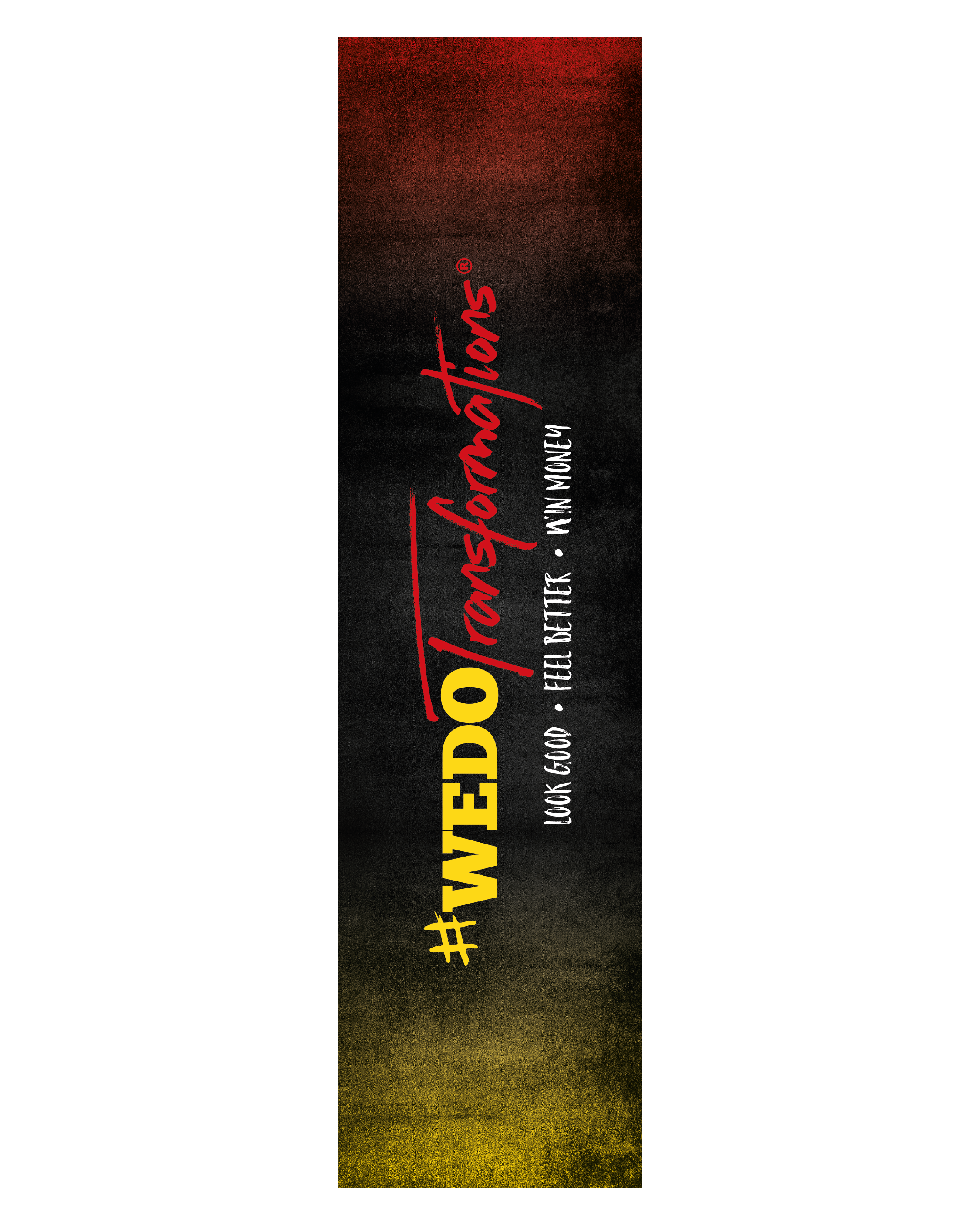 Flags - Digital Artwork for FitCamp (2 Ft x 7.58 Ft) - TO PRINT ON YOUR OWN -