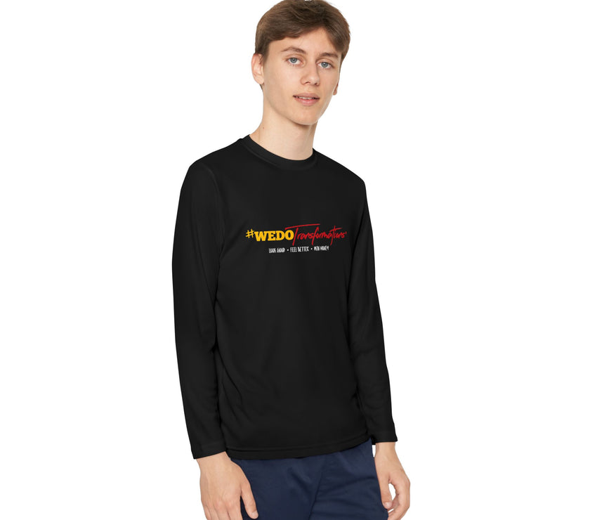 #WEDOTransformations - Youth Long Sleeve Activewear for Kids