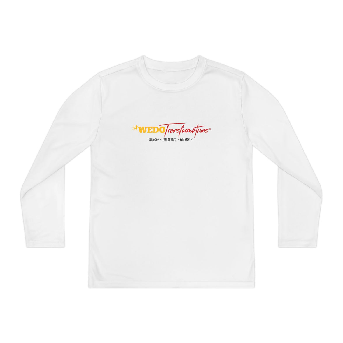 #WEDOTransformations - Youth Long Sleeve Activewear for Kids