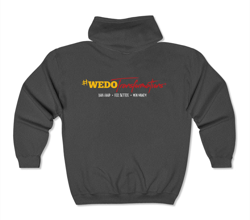 #WEDOTransformations Unisex Heavy Blend Zip Hoodie
