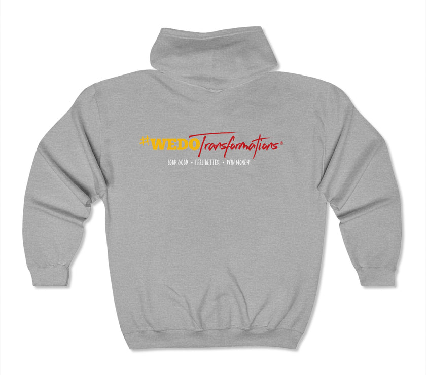 #WEDOTransformations Unisex Heavy Blend Zip Hoodie