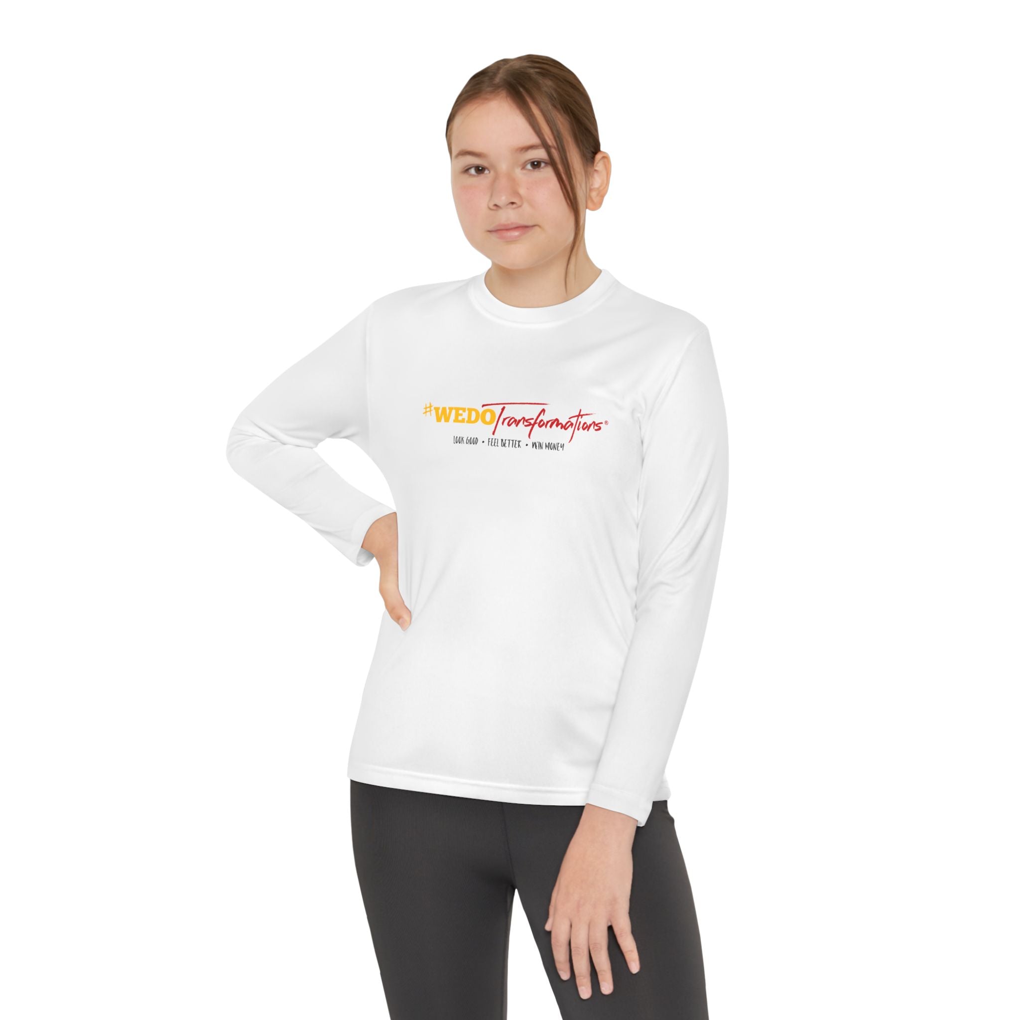 #WEDOTransformations - Youth Long Sleeve Activewear for Kids