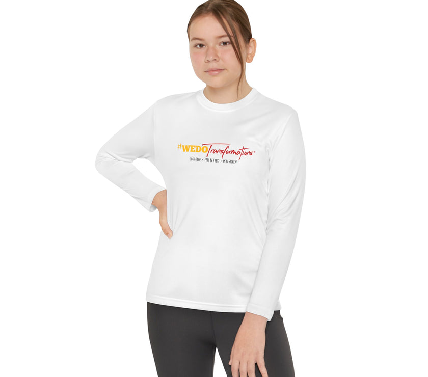 #WEDOTransformations - Youth Long Sleeve Activewear for Kids