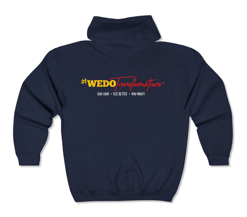 #WEDOTransformations Unisex Heavy Blend Zip Hoodie