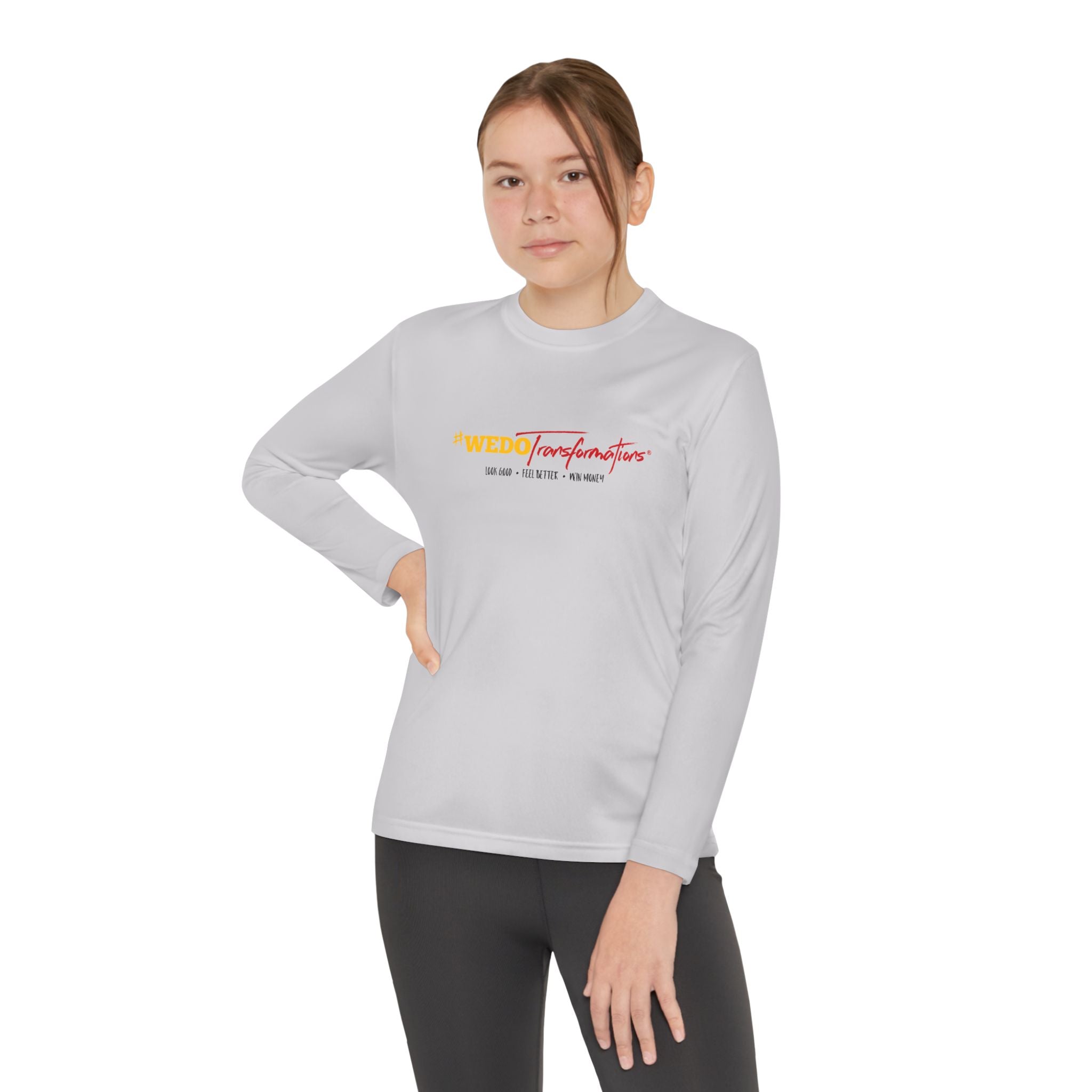 #WEDOTransformations - Youth Long Sleeve Activewear for Kids