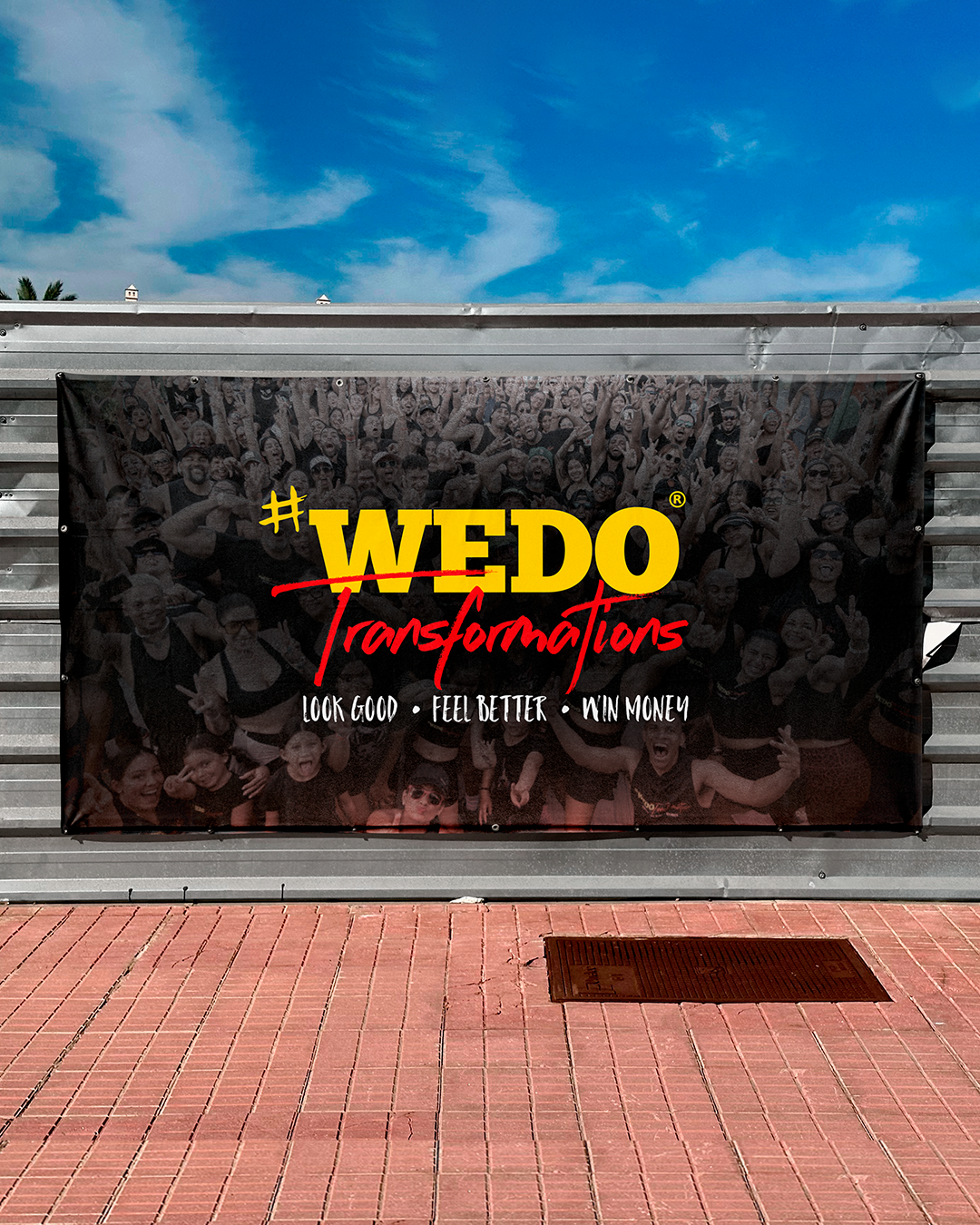 Fence Banner Digital Artwork for FitCamps (4ft x 6ft) - TO PRINT ON YOUR OWN -