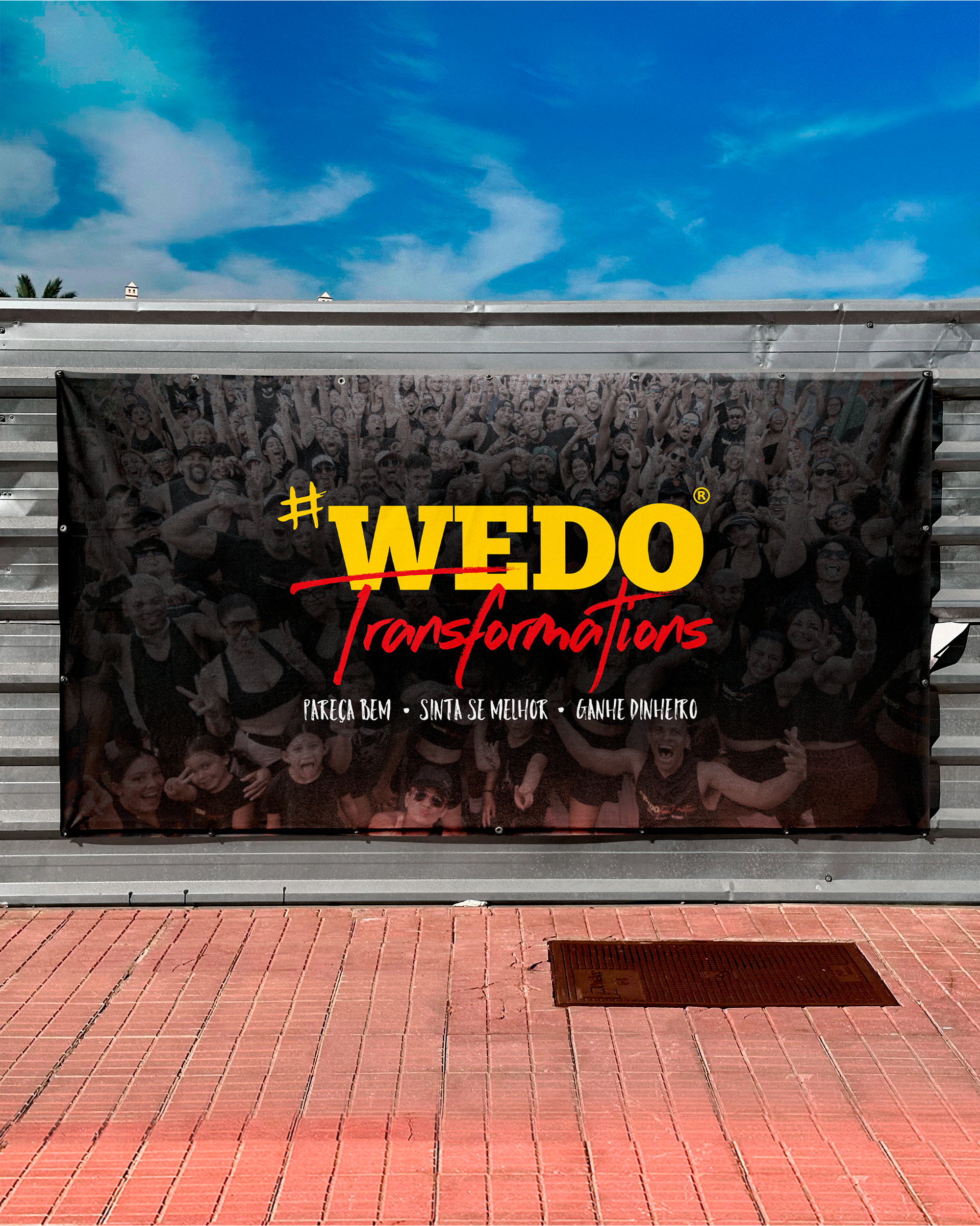 Fence Banner Digital Artwork for FitCamps (4ft x 6ft) - TO PRINT ON YOUR OWN -