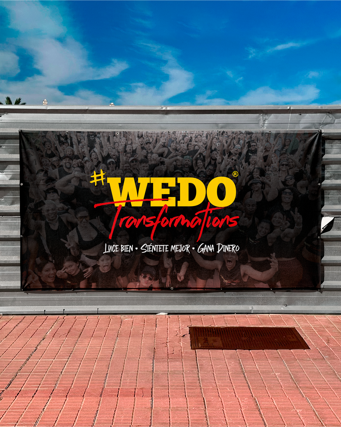 Fence Banner Digital Artwork for FitCamps (4ft x 6ft) - TO PRINT ON YOUR OWN -