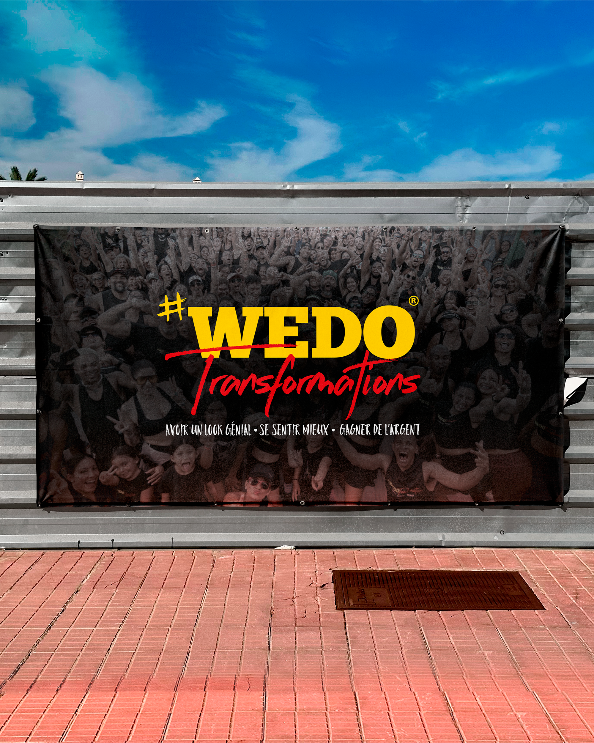 Fence Banner Digital Artwork for FitCamps (4ft x 6ft) - TO PRINT ON YOUR OWN -