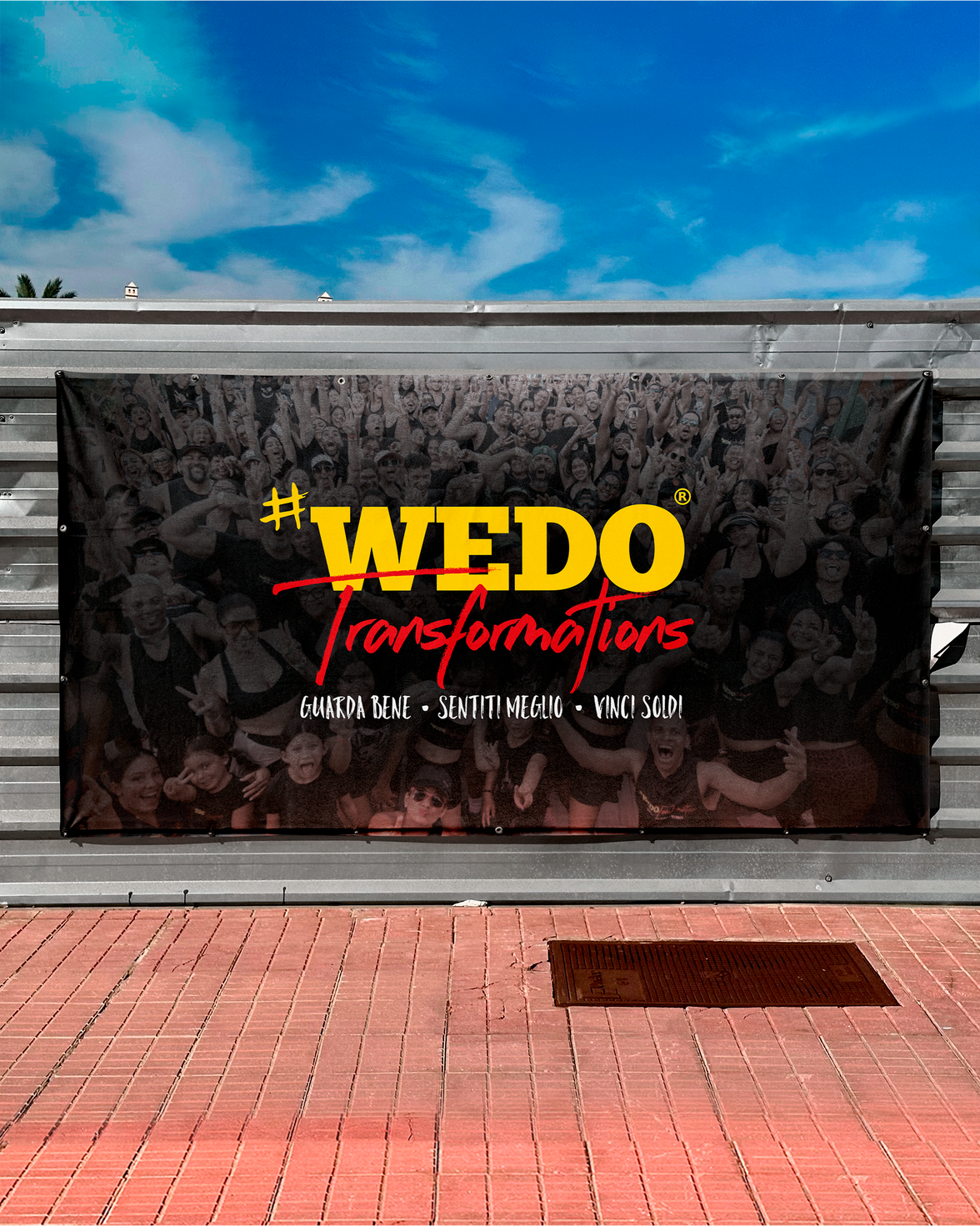 Fence Banner Digital Artwork for FitCamps (4ft x 6ft) - TO PRINT ON YOUR OWN -