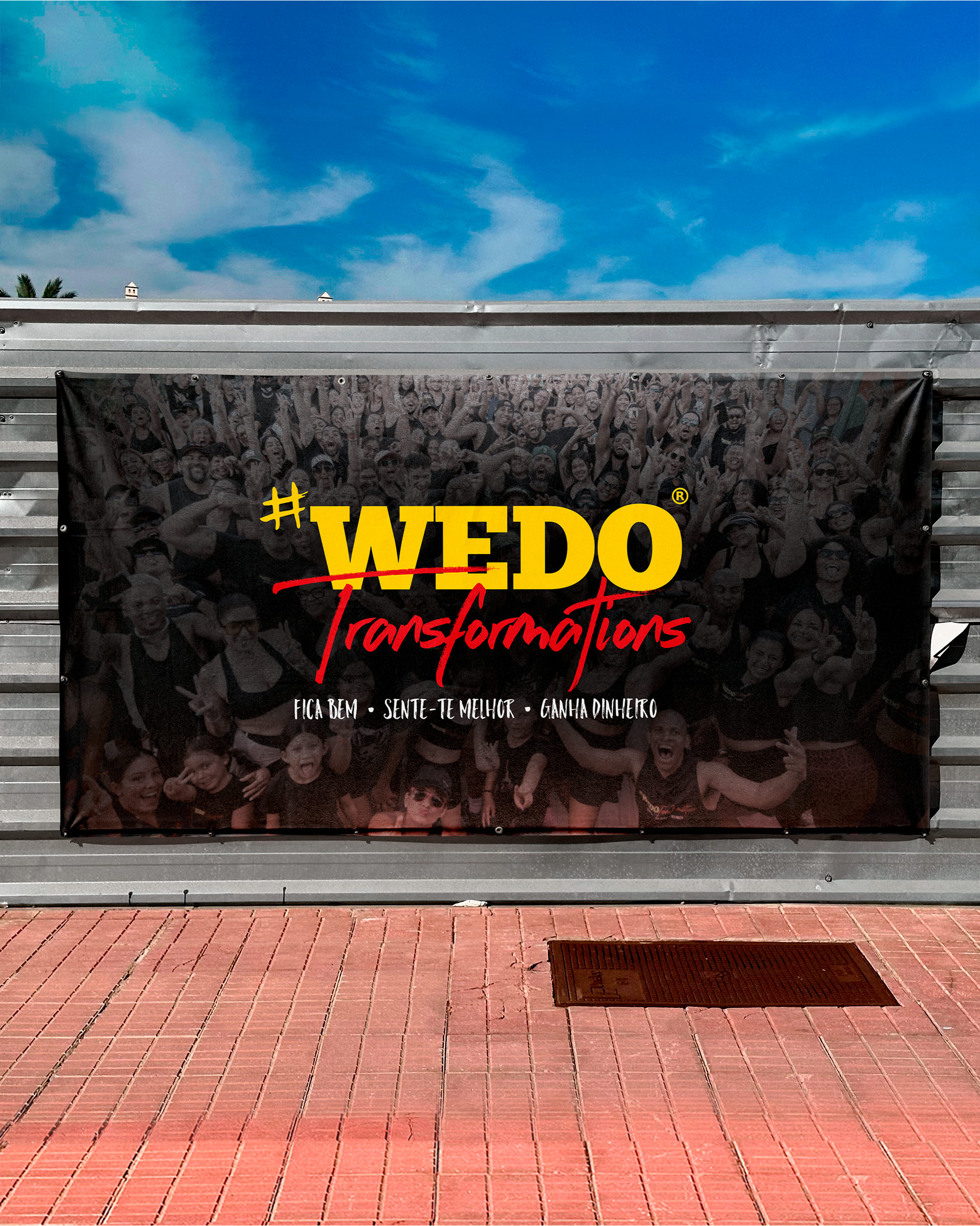 Fence Banner Digital Artwork for FitCamps (4ft x 6ft) - TO PRINT ON YOUR OWN -