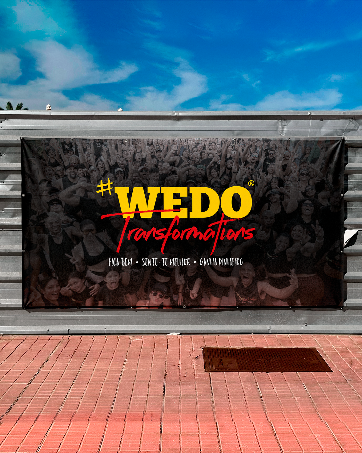 Fence Banner Digital Artwork for FitCamps (4ft x 6ft) - TO PRINT ON YOUR OWN -