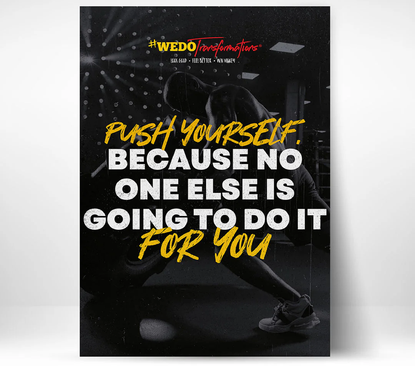Digital Artwork for FitCamp Posters (22inch x 28inch) - TO PRINT ON YOUR OWN -