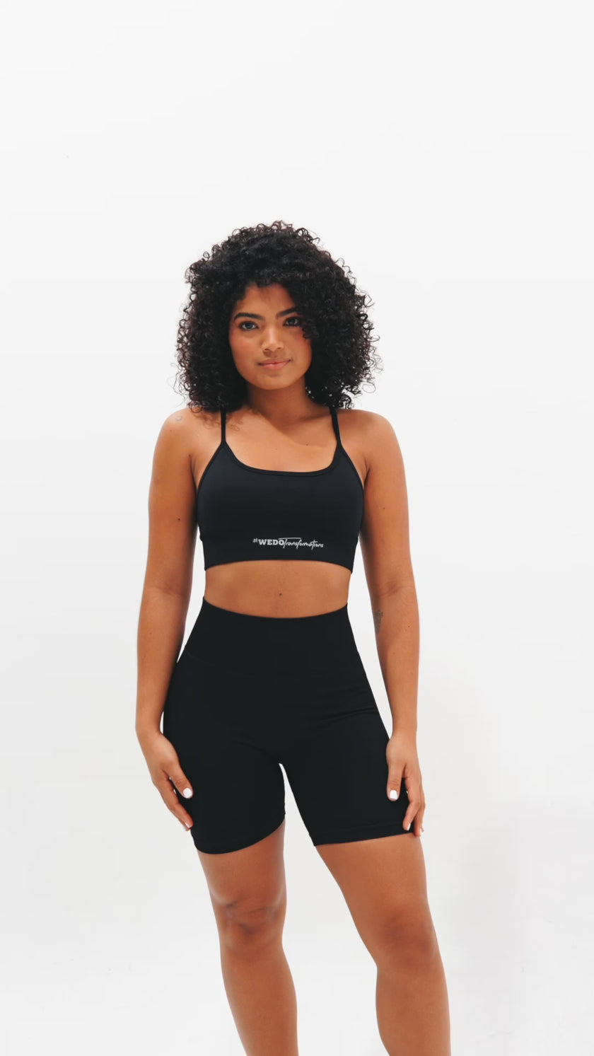 Fit Reflective Scrunch Back Shorts